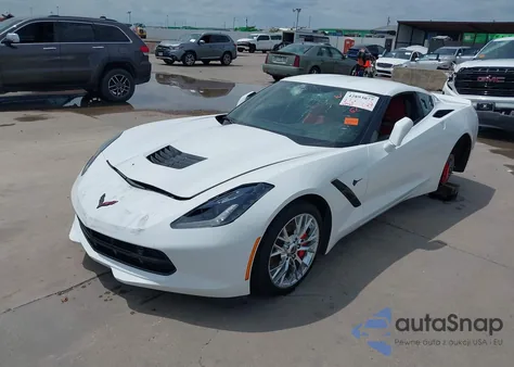 2017 Chevrolet Corvette Stingray из США, поврежденный, VIN 1G1YD2D71H5110539